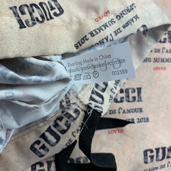 Gucci empty shoe box with 2 dust bags - Picture 9 of 16